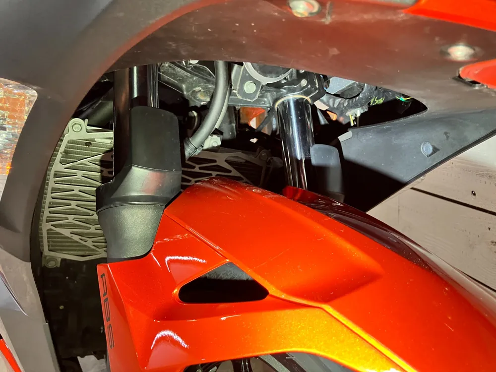 Kawasaki Ninja 400 2018, orange / black, фото 19