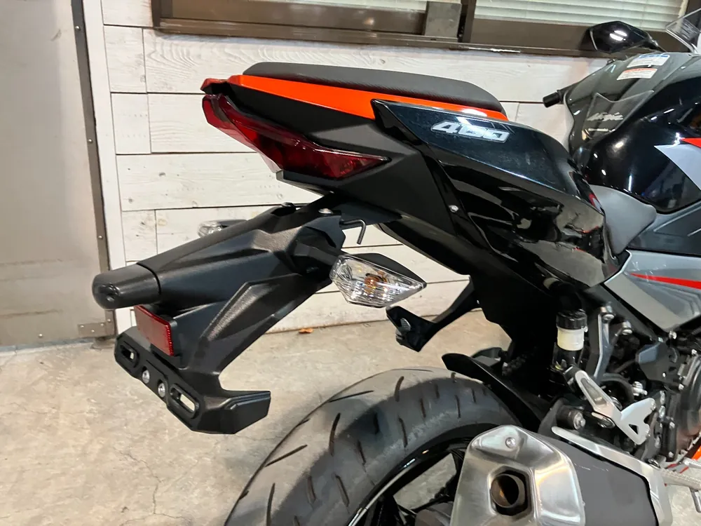 Kawasaki Ninja 400 2018, orange / black, фото 10