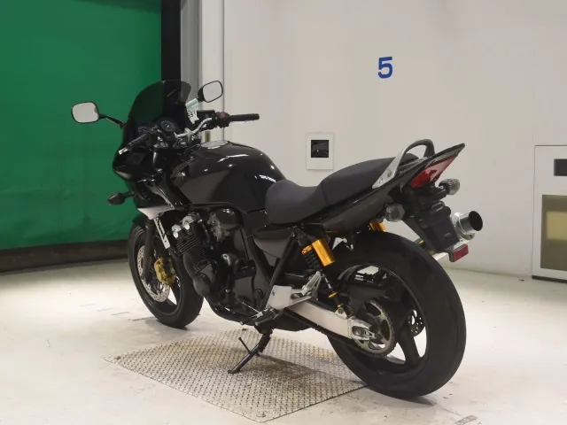 Honda CB400N 2007, чёрный, фото 6
