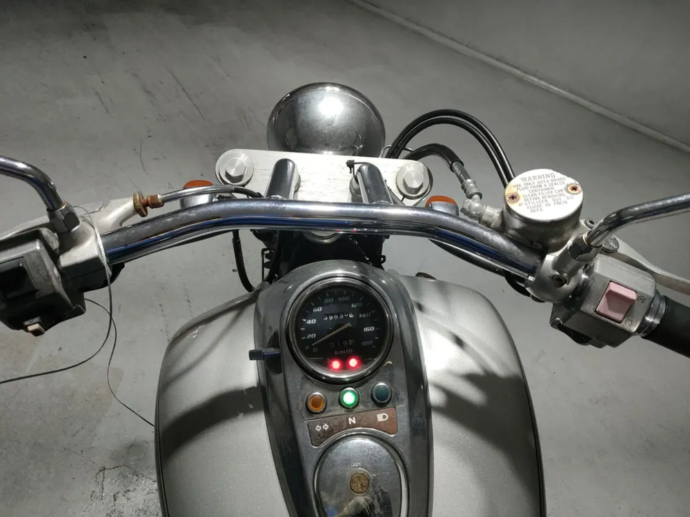 Kawasaki Eliminator 250V, серебристый, фото 5