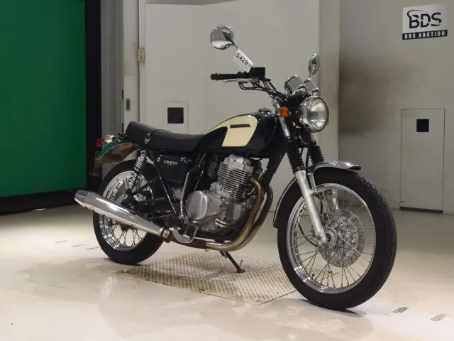 Honda CB400SS 2008, white | green, фото 3
