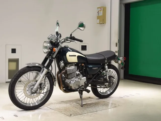 Honda CB400SS 2008, white | green, фото 4