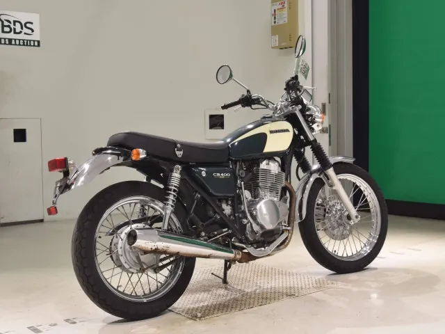 Honda CB400SS 2008, white | green, фото 5