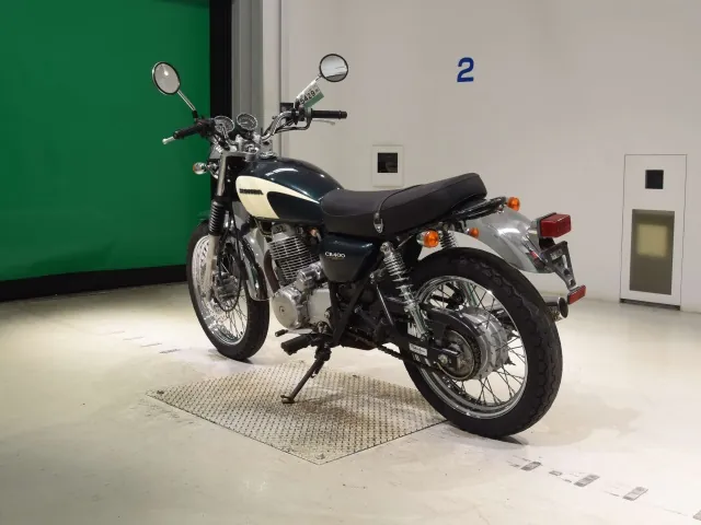 Honda CB400SS 2008, white | green, фото 6