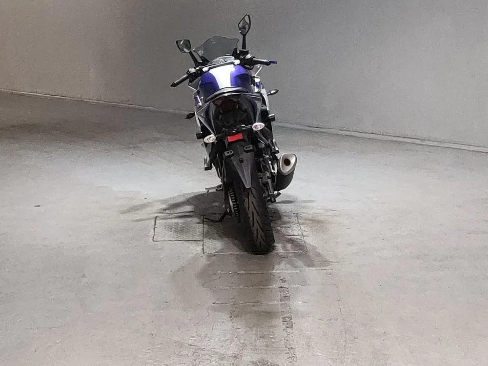 Yamaha YZF-R25, silver / blue, фото 4