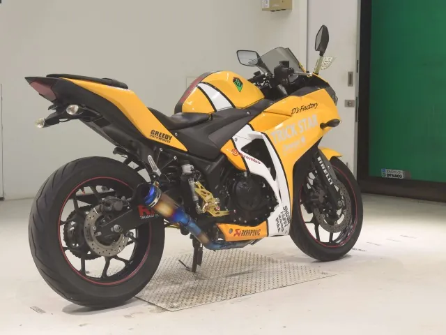 Yamaha MT-03 2015, жёлтый, фото 5