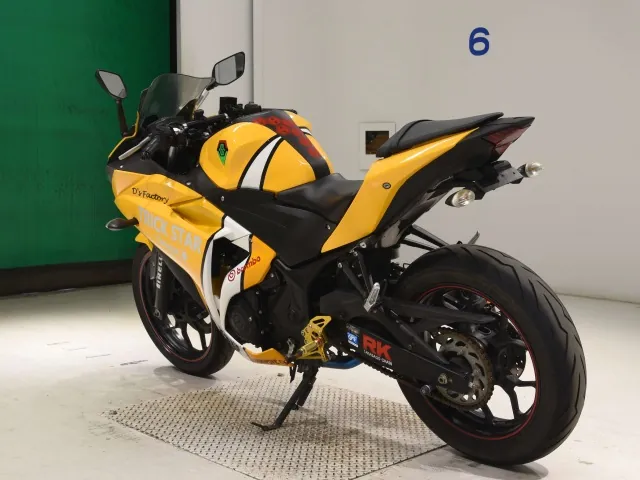 Yamaha MT-03 2015, жёлтый, фото 6