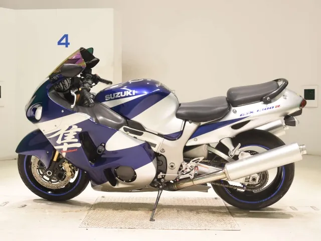 Suzuki GSX1300R Hayabusa 2003, blue | silver, фото 2