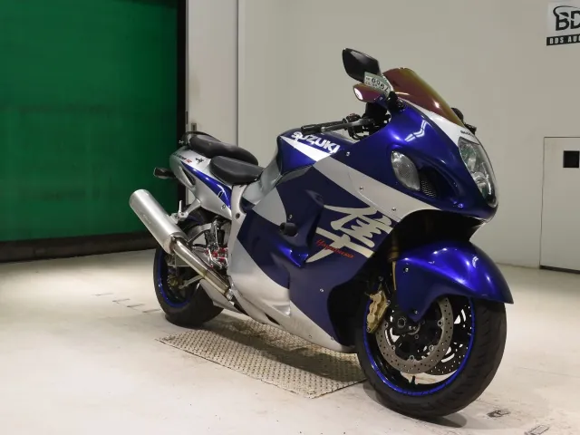 Suzuki GSX1300R Hayabusa 2003, blue | silver, фото 3