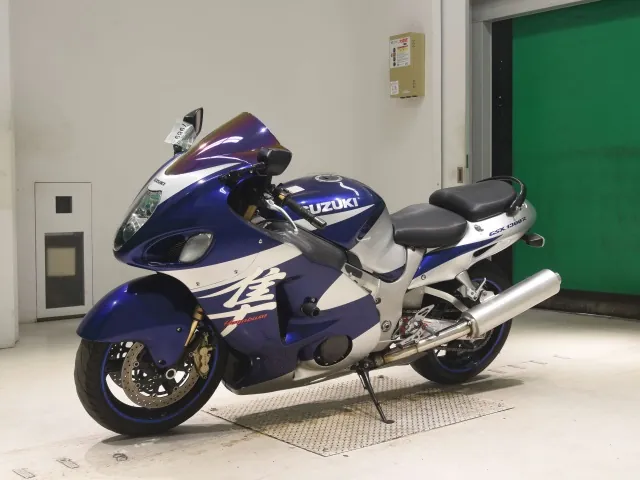 Suzuki GSX1300R Hayabusa 2003, blue | silver, фото 4