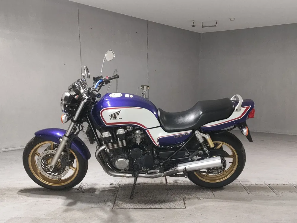 Honda CB750, white / blue, фото 2