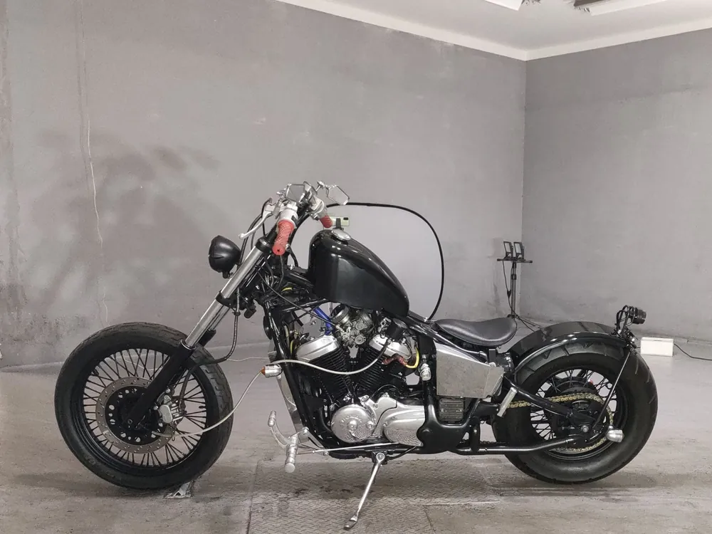 Honda Steed 600 1993, чёрный, фото 2