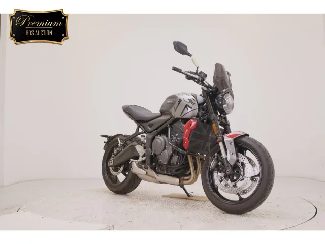 Triumph Trident 660 2023, серый, фото 3
