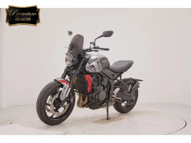 Triumph Trident 660 2023, серый, фото 4
