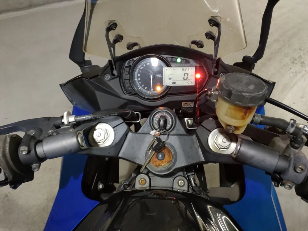 Kawasaki Ninja 1000 2016, black / blue, фото 5