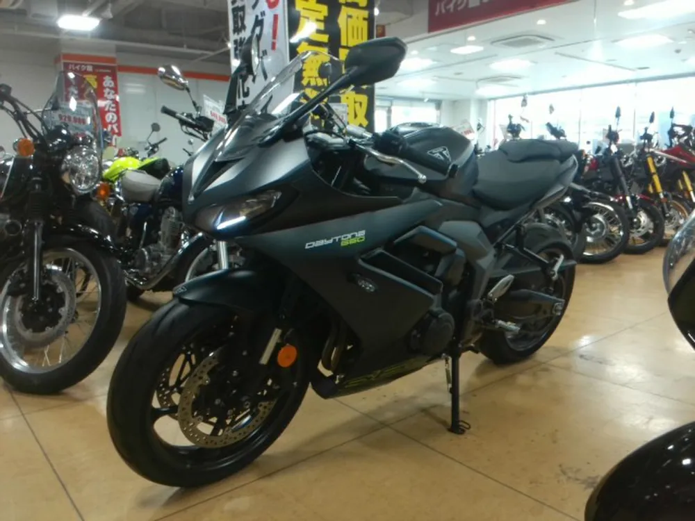 Triumph Daytona 660 2020, красный, фото 4