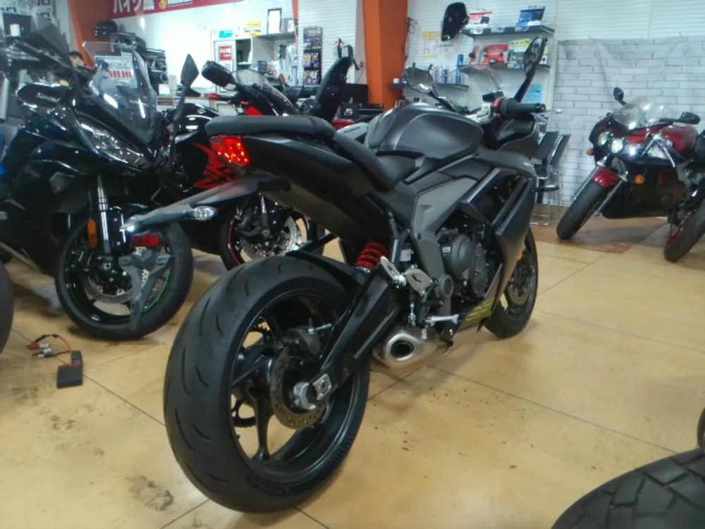 Triumph Daytona 660 2020, красный, фото 5
