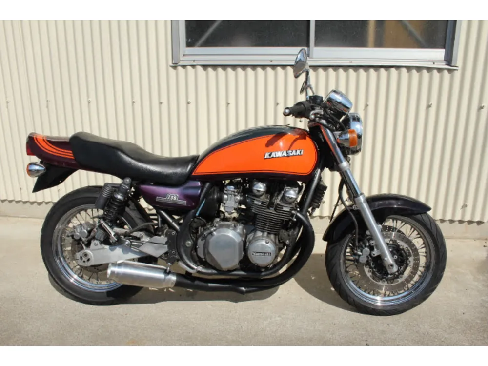 Kawasaki Zephyr750RS 2025, orange / purple, фото 5