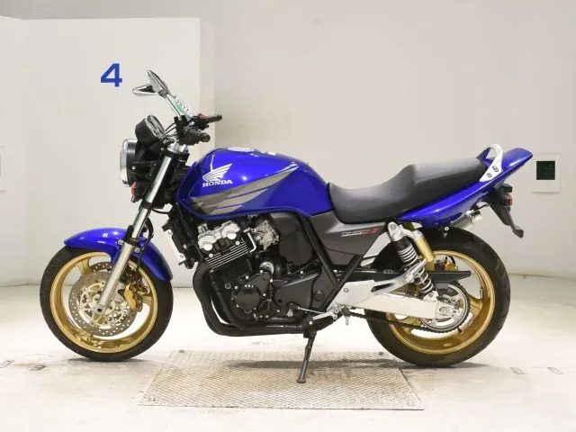 Honda CB400 Super Four 2006, синий, фото 2