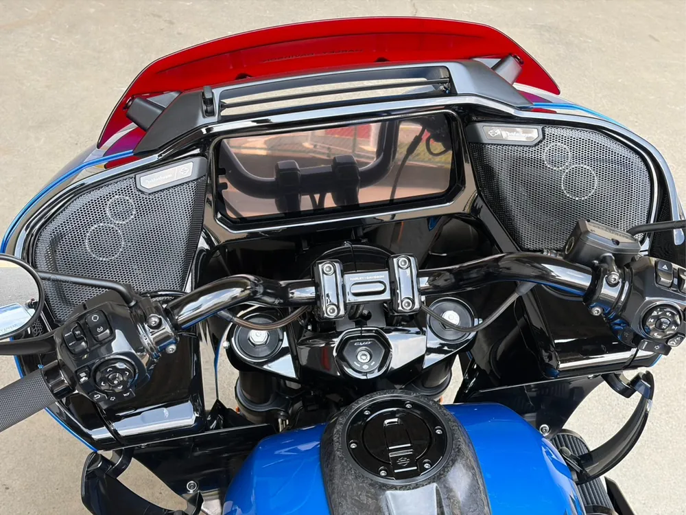 Harley-Davidson FLTRXSTSE CVO 2026, синий, фото 9