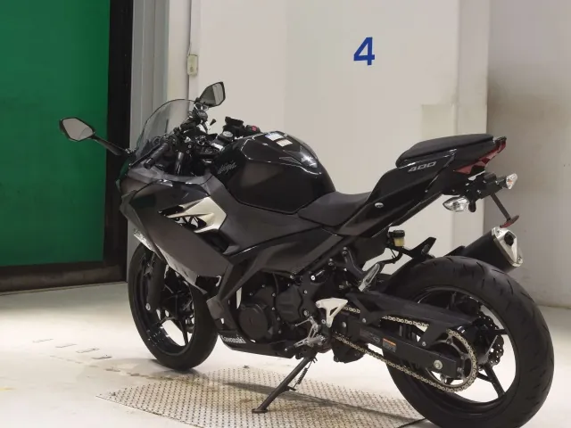 Kawasaki Ninja 400 2018, чёрный, фото 6