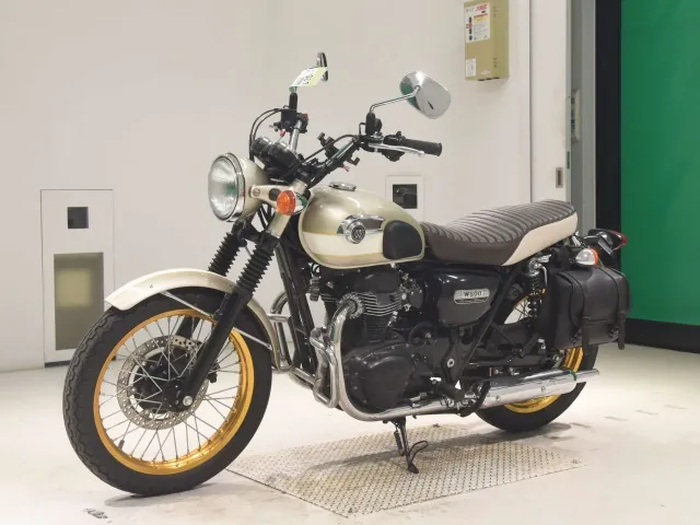 Kawasaki W800 2015, золотистый, фото 4
