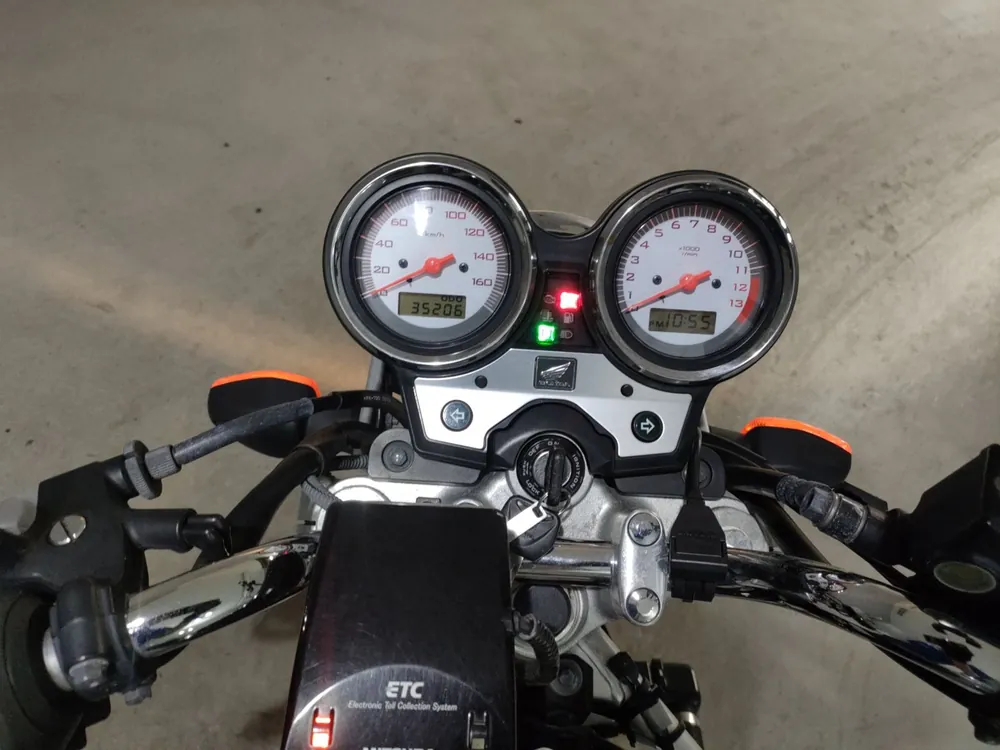 Honda VTR250 MC33, чёрный, фото 5
