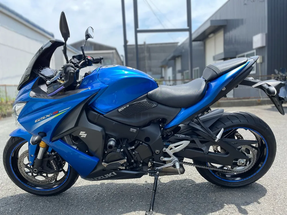 Suzuki GSX-S1000F 2017, синий, фото 3