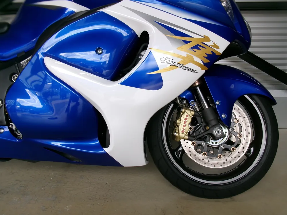 Suzuki GSX1300R Hayabusa 2014, blue / white, фото 7