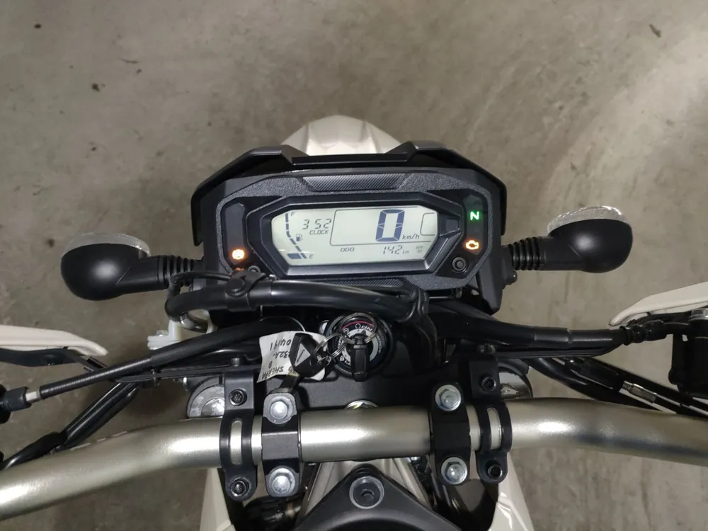 Kawasaki KLX230 Sherpa, бежевый, фото 5