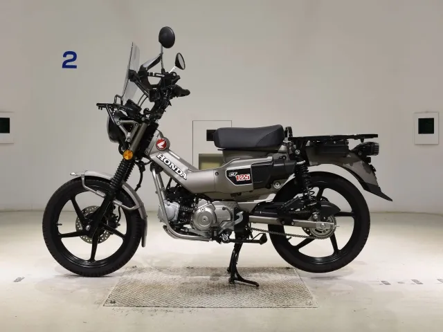 Honda CT125 Hunter Cub, серебристый, фото 2