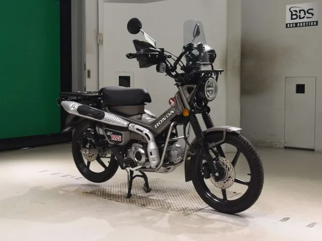 Honda CT125 Hunter Cub, серебристый, фото 3