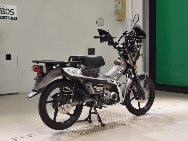 Honda CT125 Hunter Cub, серебристый, фото 5