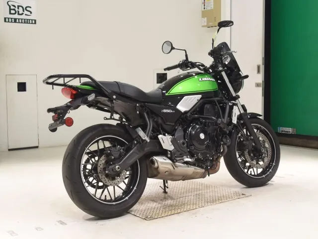 Kawasaki Z650RS 2024, black | green, фото 5