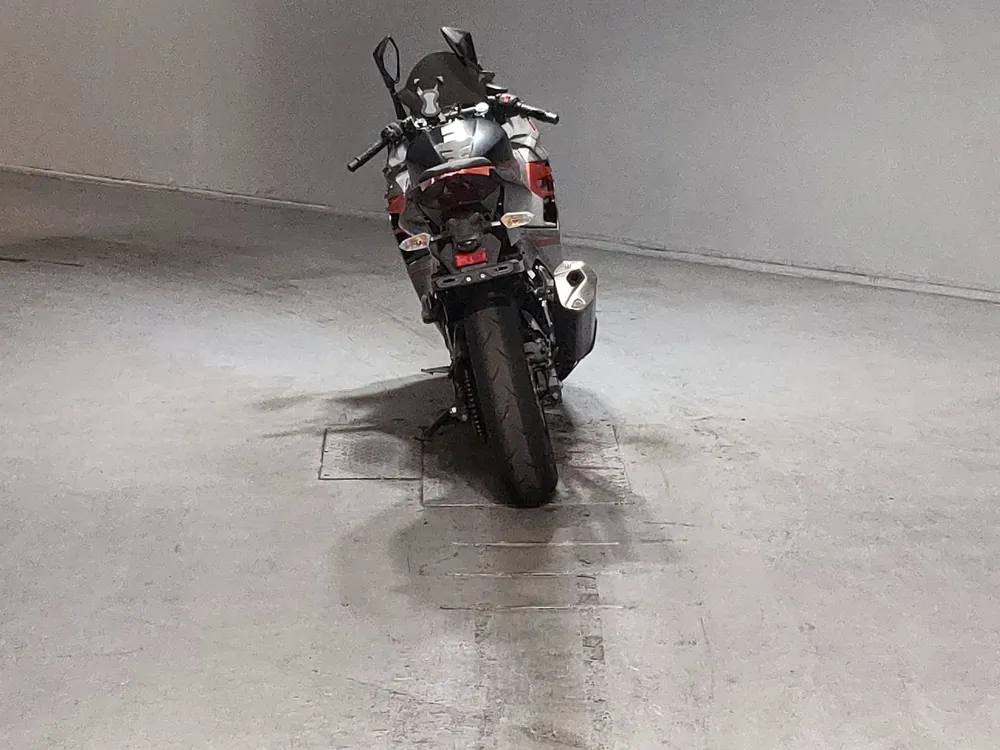 Kawasaki Ninja 400 2018, чёрный, оранжевый, фото 4