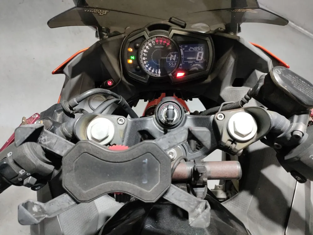 Kawasaki Ninja 400 2018, чёрный, оранжевый, фото 5