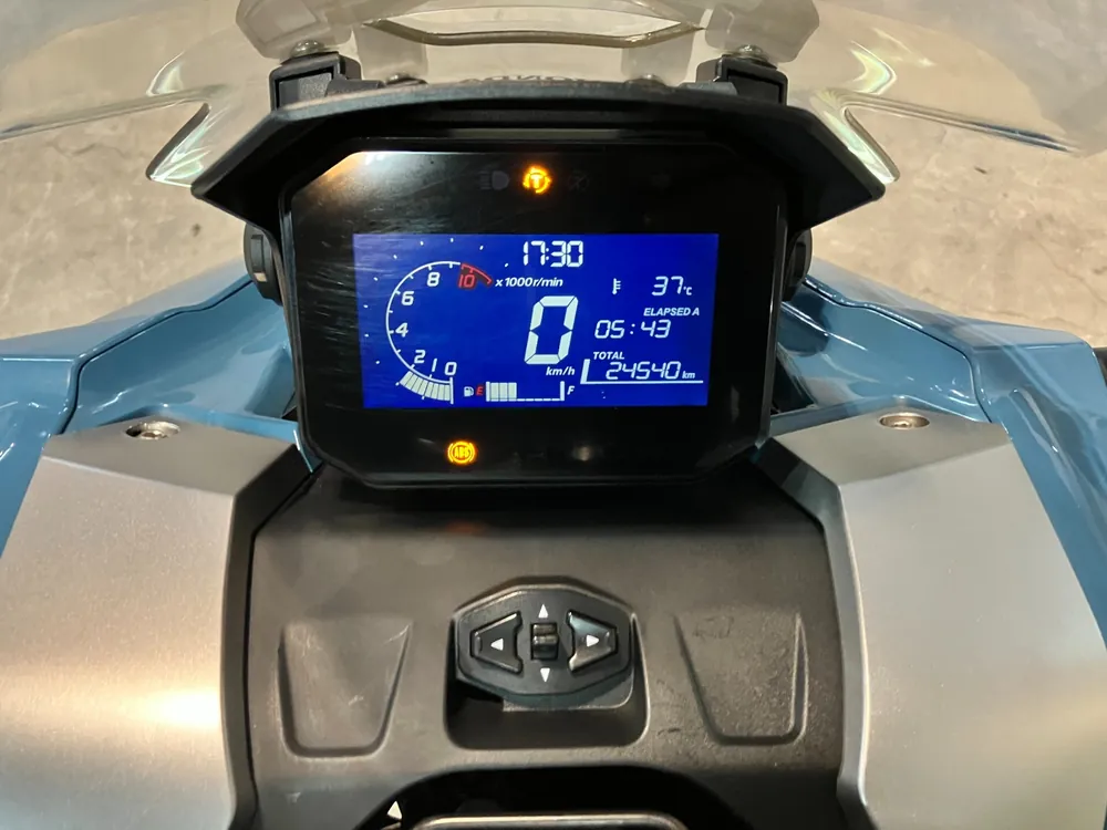 Honda ADV160, синий, фото 3