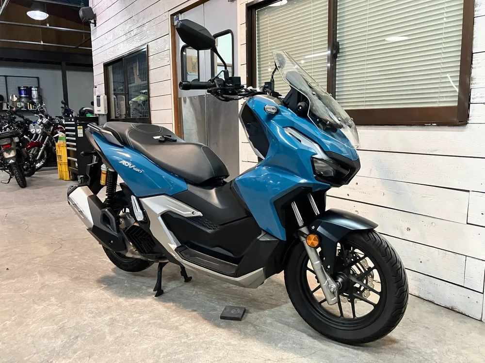Honda ADV160, синий, фото 7