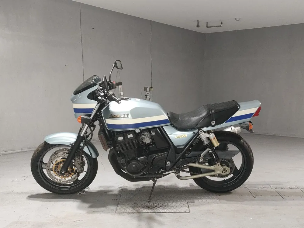 Kawasaki ZRX400-II 1998, синий, фото 2