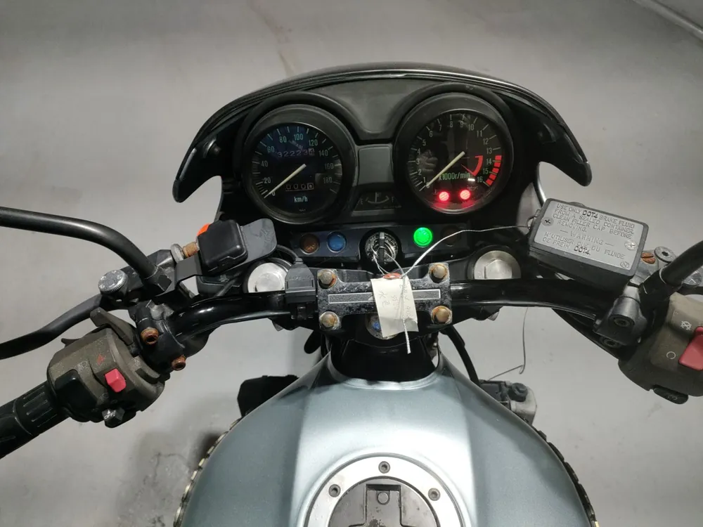 Kawasaki ZRX400-II 1998, синий, фото 5