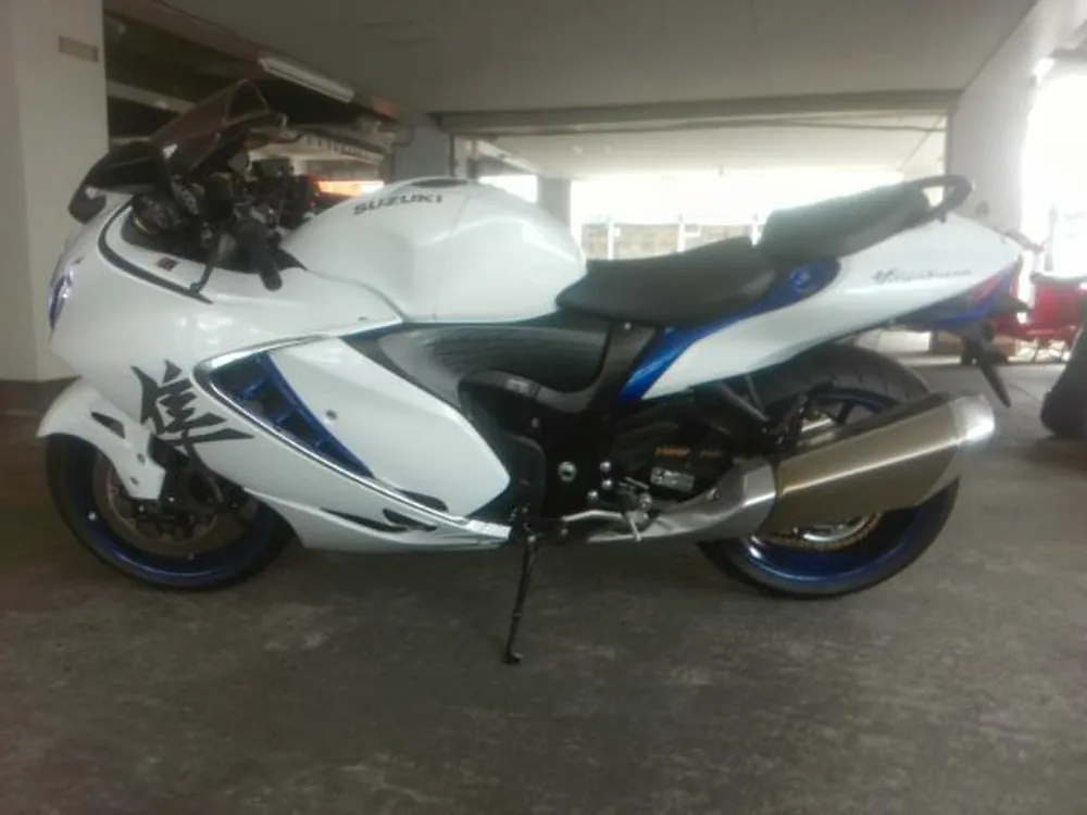Suzuki Hayabusa 2023, white / blue, фото 2