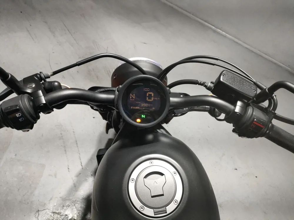 Honda Rebel 250, чёрный, фото 5