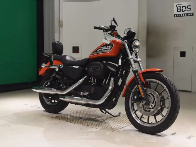 Harley-Davidson XL883R 2006, black | orange, фото 3