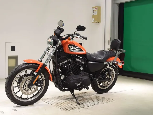 Harley-Davidson XL883R 2006, black | orange, фото 4