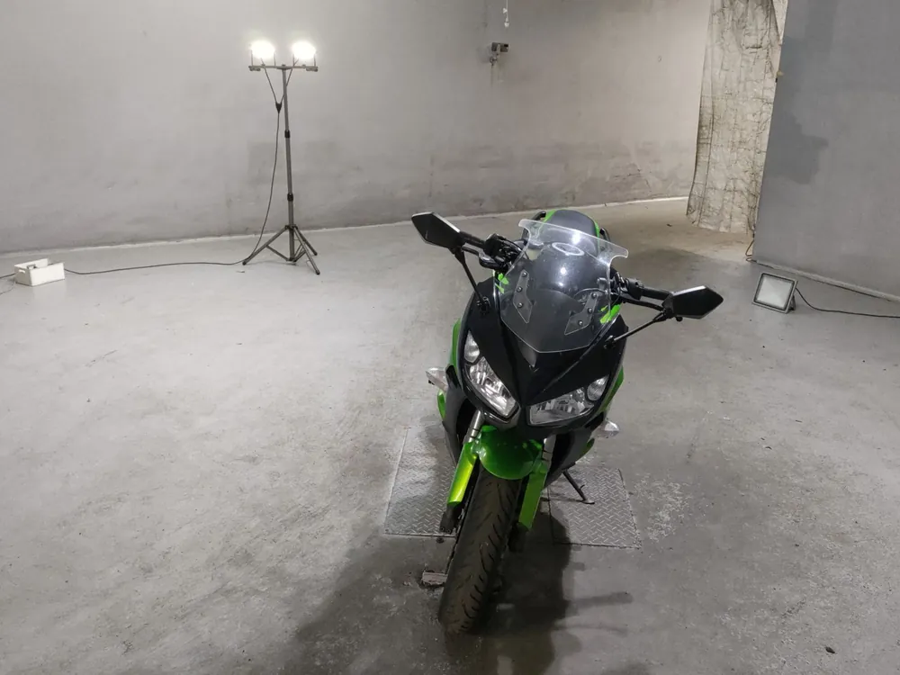 Kawasaki Ninja 1000 2015, чёрный, зелёный, фото 3
