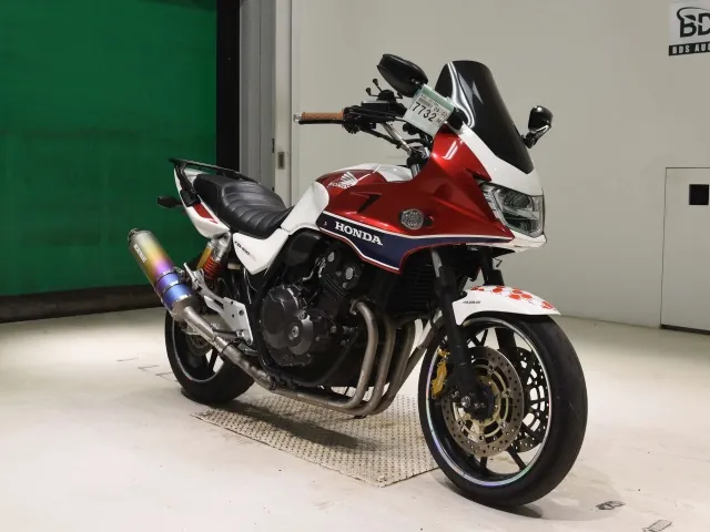 Honda CB400SB 2015, white | red, фото 3
