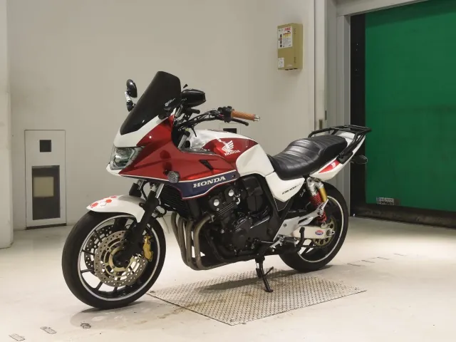Honda CB400SB 2015, white | red, фото 4