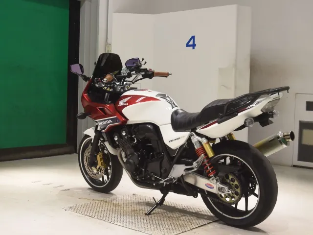 Honda CB400SB 2015, white | red, фото 6