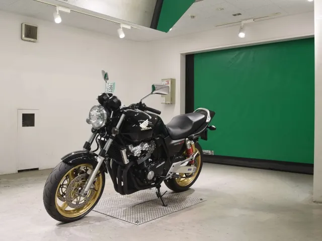 Honda CB400 Super Four 2006, чёрный, фото 4