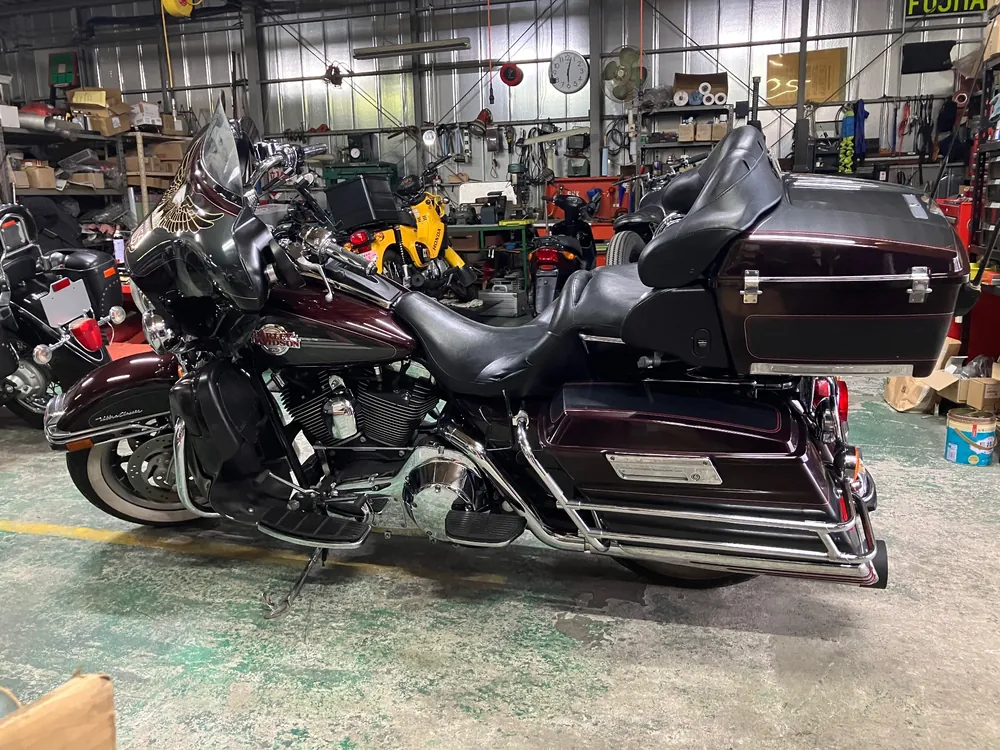 Harley-Davidson FLHTCU-I 2004, purple / gray, фото 4